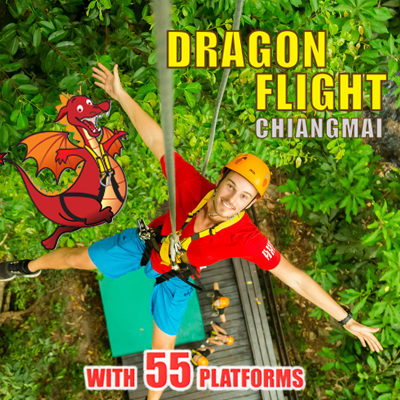 Zipline adventure in Chiang Mai