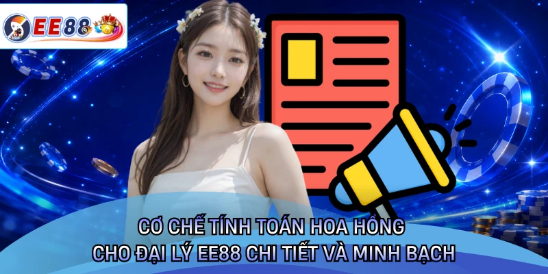 Cơ chế tính toán hoa hồng cho đại lý EE88 chi tiết và minh bạch